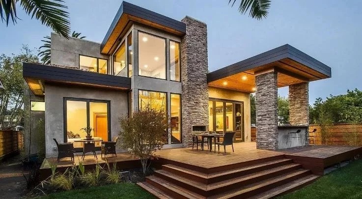 Flat-Roof Maisonnette Construction 